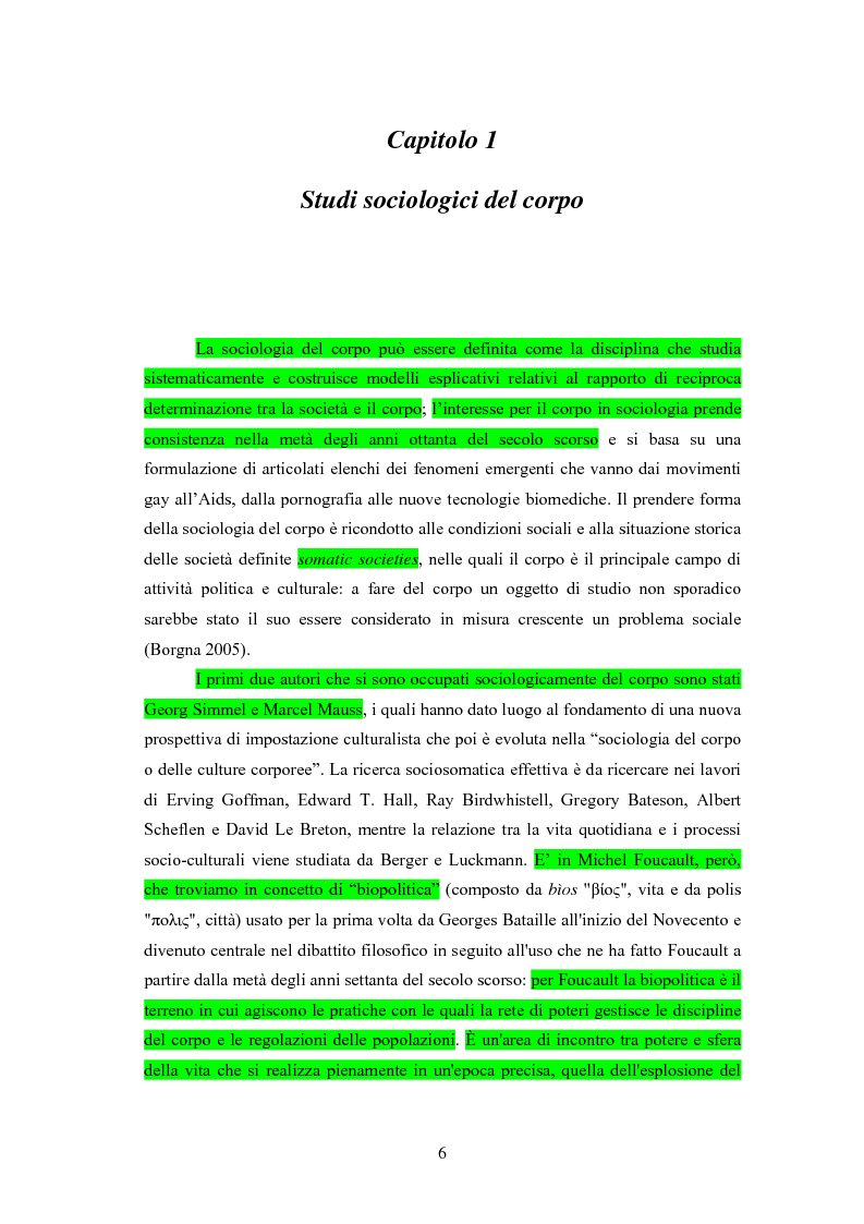 Anteprima della tesi: Segni ambivalenti della corporeità, Pagina 4