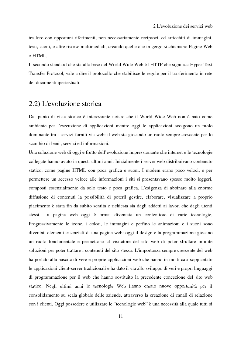 Anteprima della tesi: Studio e sperimentazione di soluzioni per l'utilizzo di template per applicazioni web in ambiente php e java, Pagina 5
