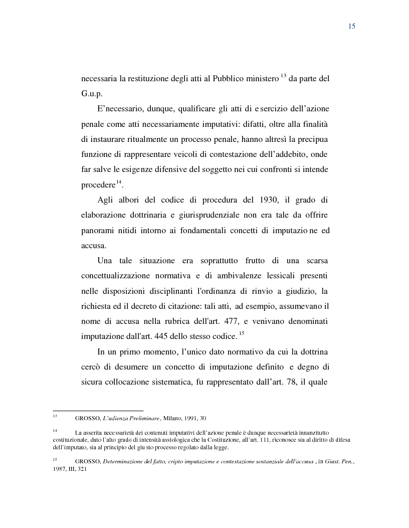 Anteprima della tesi: L'udienza preliminare, Pagina 11