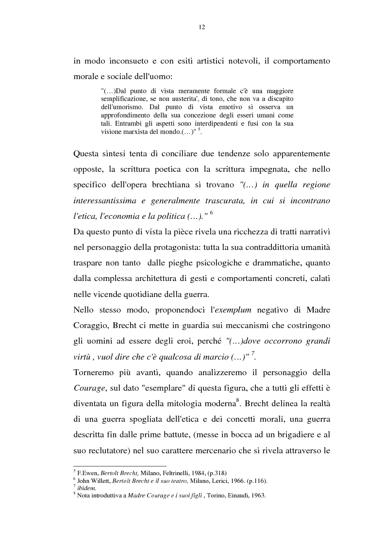 Anteprima della tesi: Gli allestimenti di Brecht in Italia negli anni '90, Pagina 8