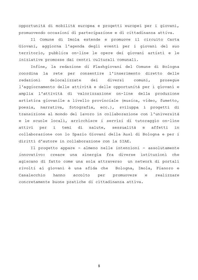 Anteprima della tesi: La redazione di Flashgiovani: routines d'azione e informazione, Pagina 6