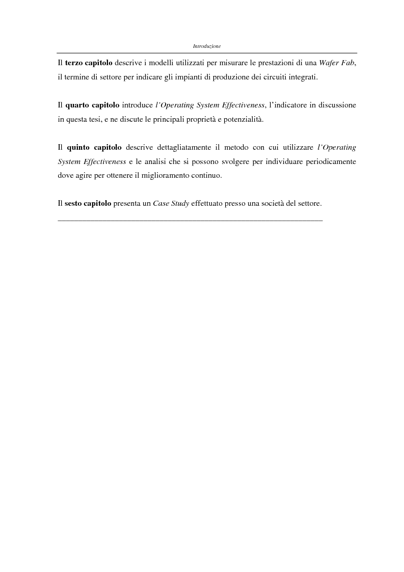Anteprima della tesi: Sviluppo di una nuova metodologia di supporto al miglioramento continuo. Un’applicazione nell’industria elettronica., Pagina 2