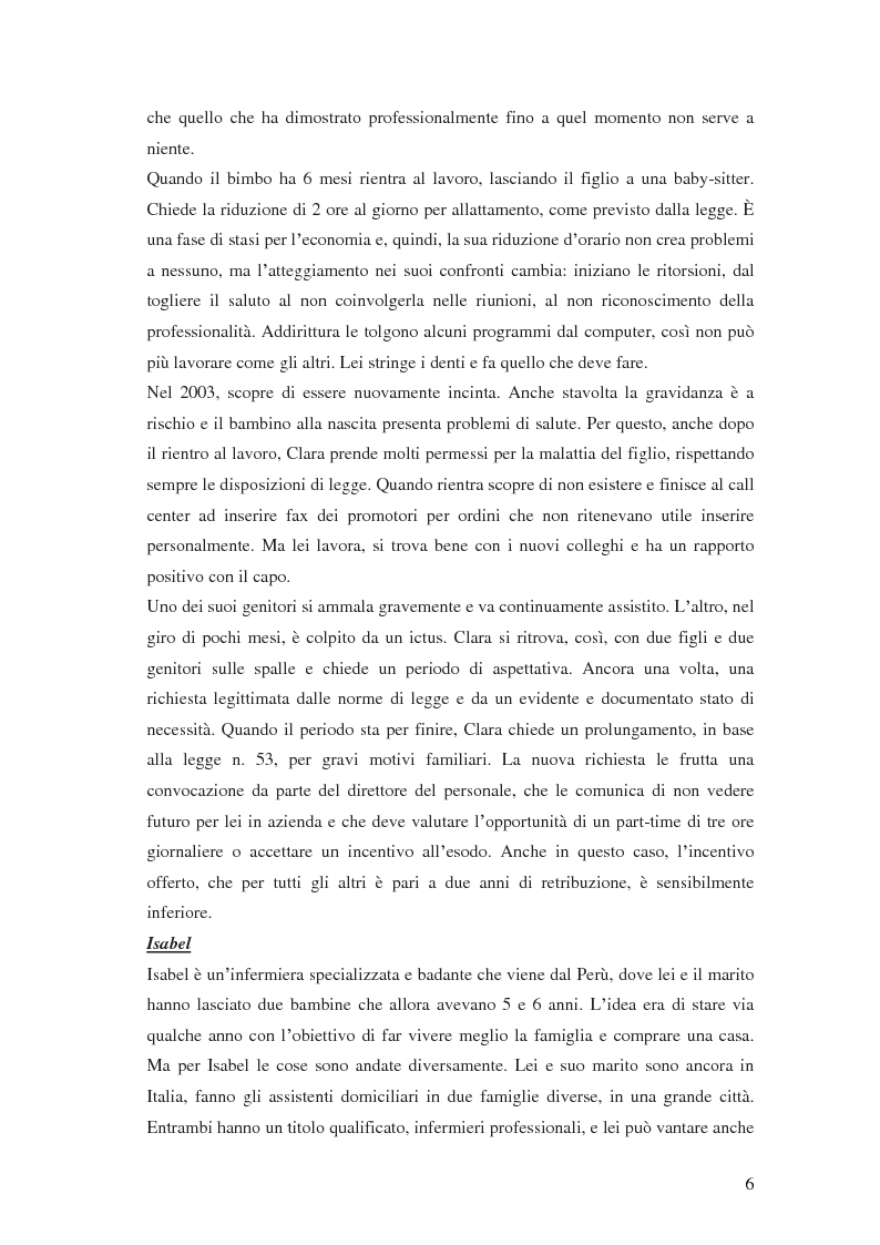Anteprima della tesi: Le discriminazioni di sesso nel diritto comunitario, Pagina 6