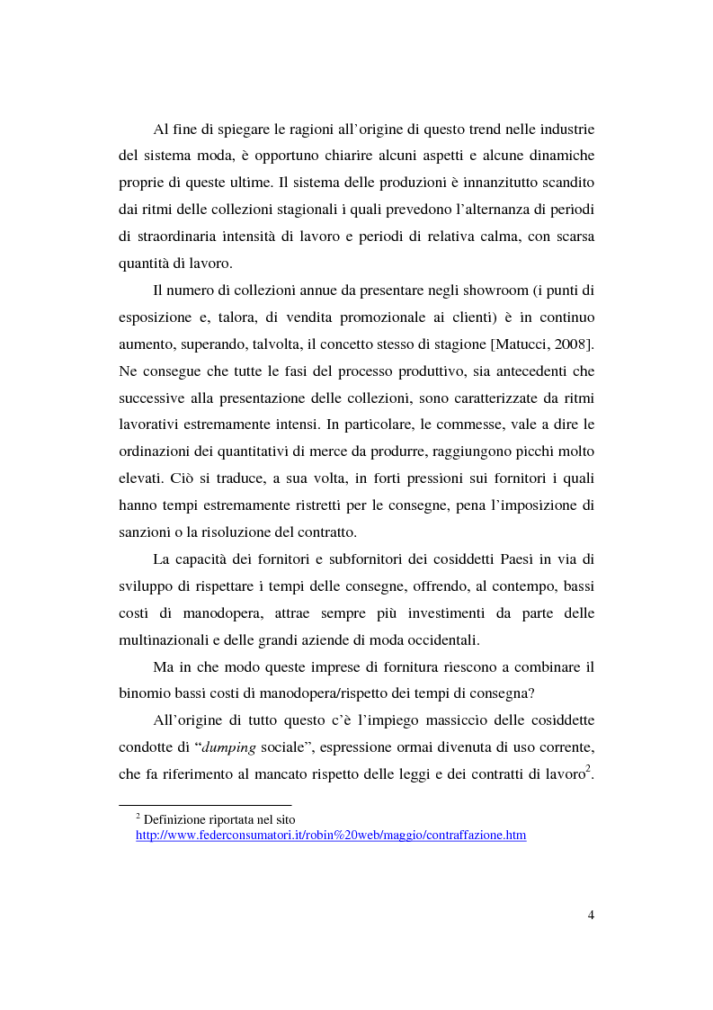 Anteprima della tesi: Responsabilità sociale d'impresa e tipologie di illeciti nella supply chain del sistema moda, Pagina 2