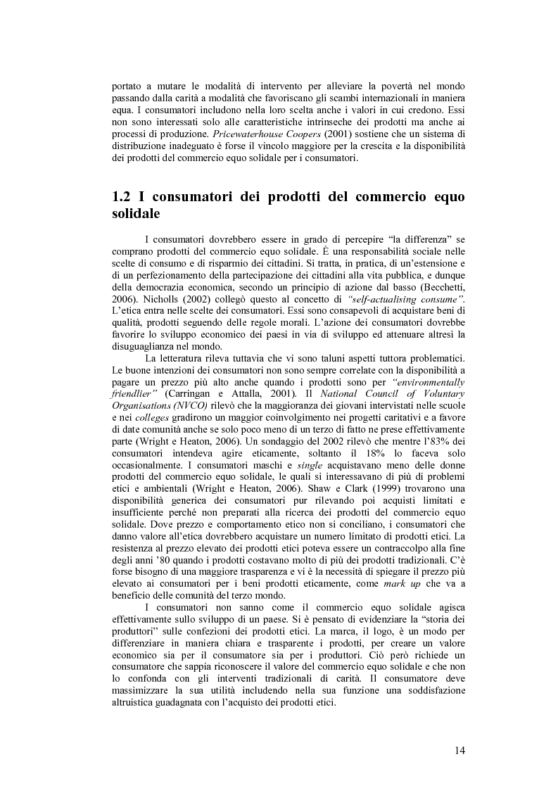 Estratto dalla tesi: Competenze informali: il caso dei volontari nel commercio equo solidale