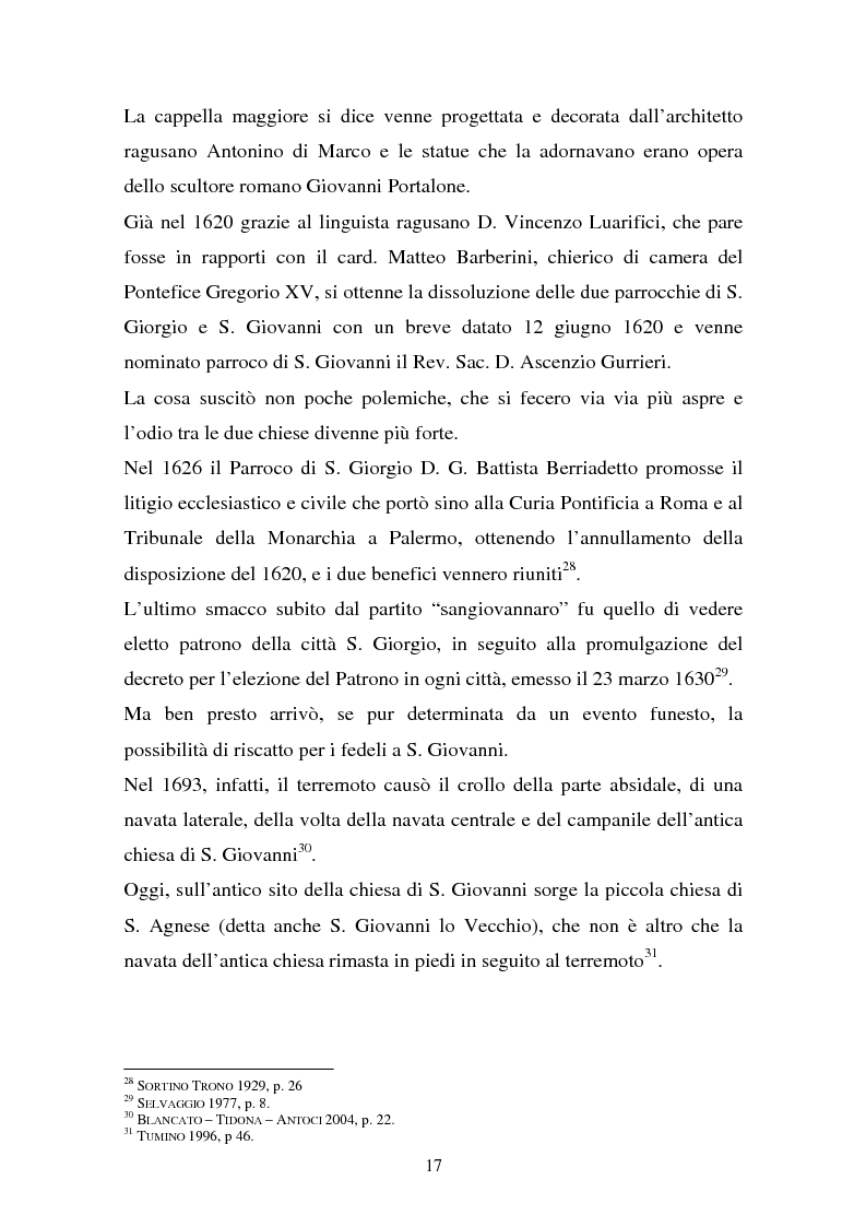 Anteprima della tesi: Le oreficerie del museo della cattedrale di San Giovanni Battista di Ragusa, Pagina 14