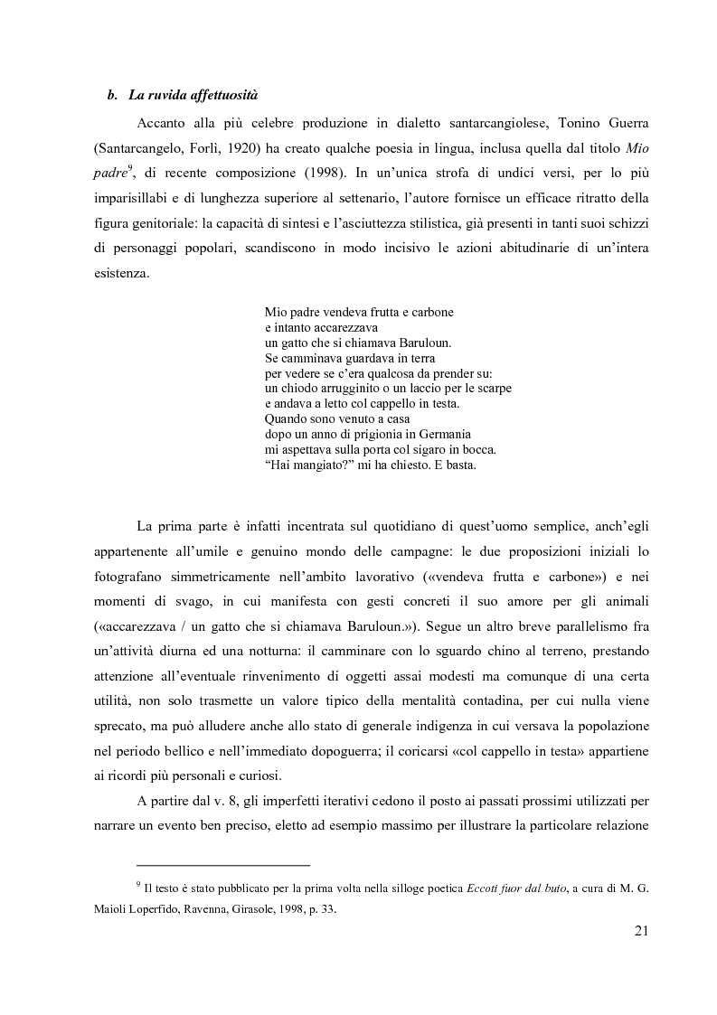 Estratto dalla tesi: La figura del padre nella poesia italiana del XX secolo