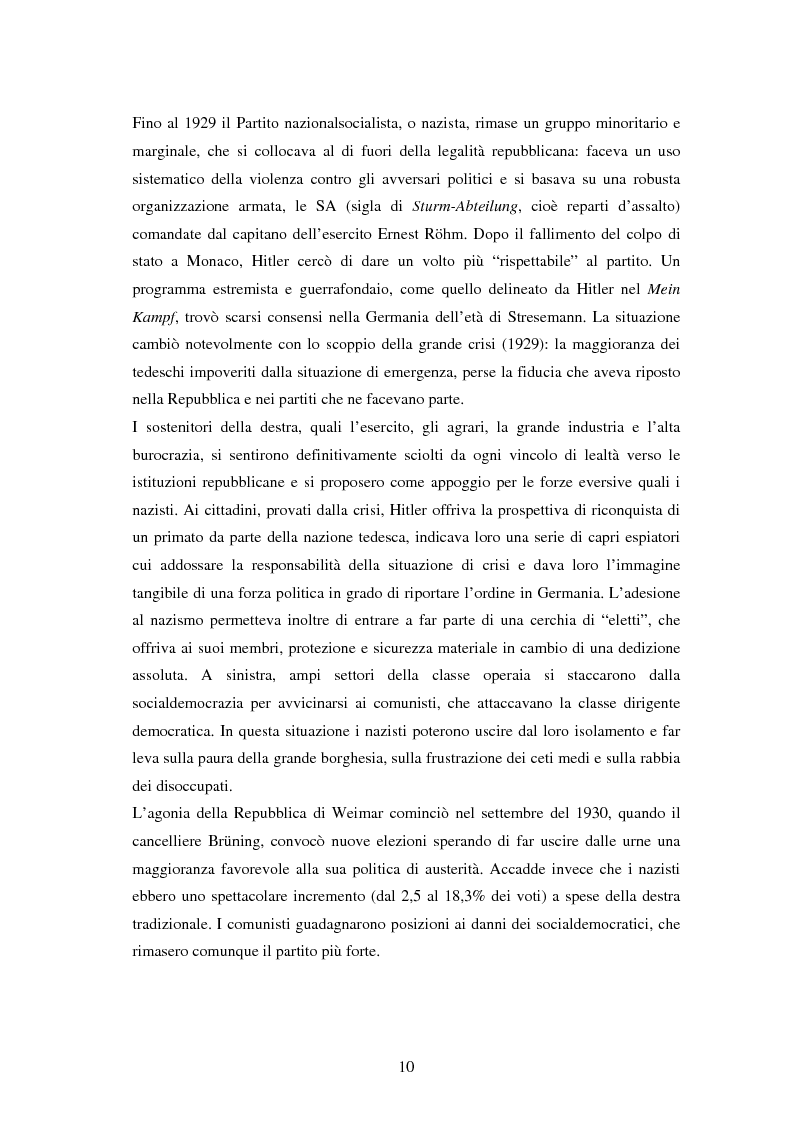 Anteprima della tesi: Il manifesto come strumento della propaganda nazista, Pagina 8