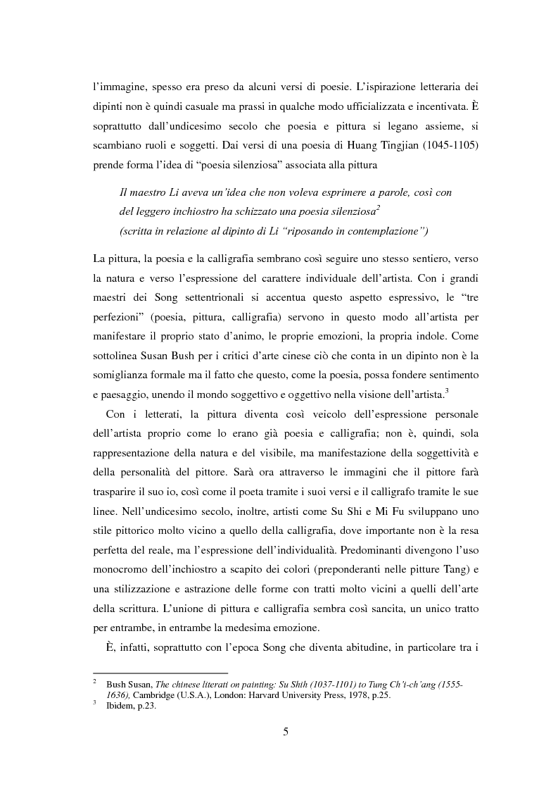 Anteprima della tesi: La sorgente dei fiori di pesco - Alla ricerca di un'utopia tra poesia e pittura, Pagina 3