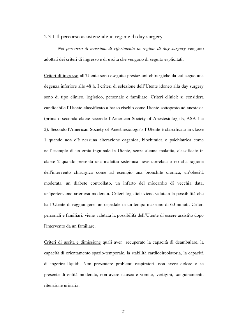 Estratto dalla tesi: L'infermiere nei processi assistenziali per la promozione alla salute in ambito chirurgico