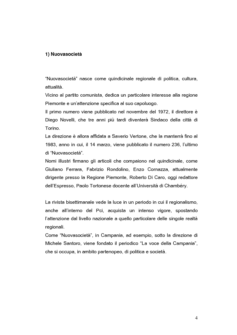 Anteprima della tesi: La generazione che rompe. Il disimpegno politico dei giovani nell'Italia dei primi anni '80, analizzato attraverso il periodico ''Nuovasocietà''., Pagina 4