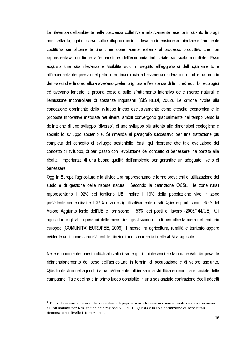 Estratto dalla tesi: Risorse rurali e turismo nei processi di sviluppo locale. Il caso della provincia di Siena