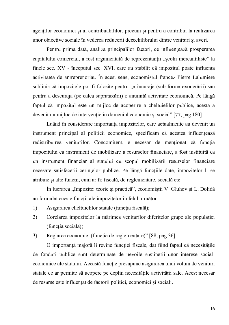 Anteprima della tesi: Impozitele indirecte şi orientările de reformare a acestora in vederea sustinerii activitatii intreprinderilor industriale, Pagina 14