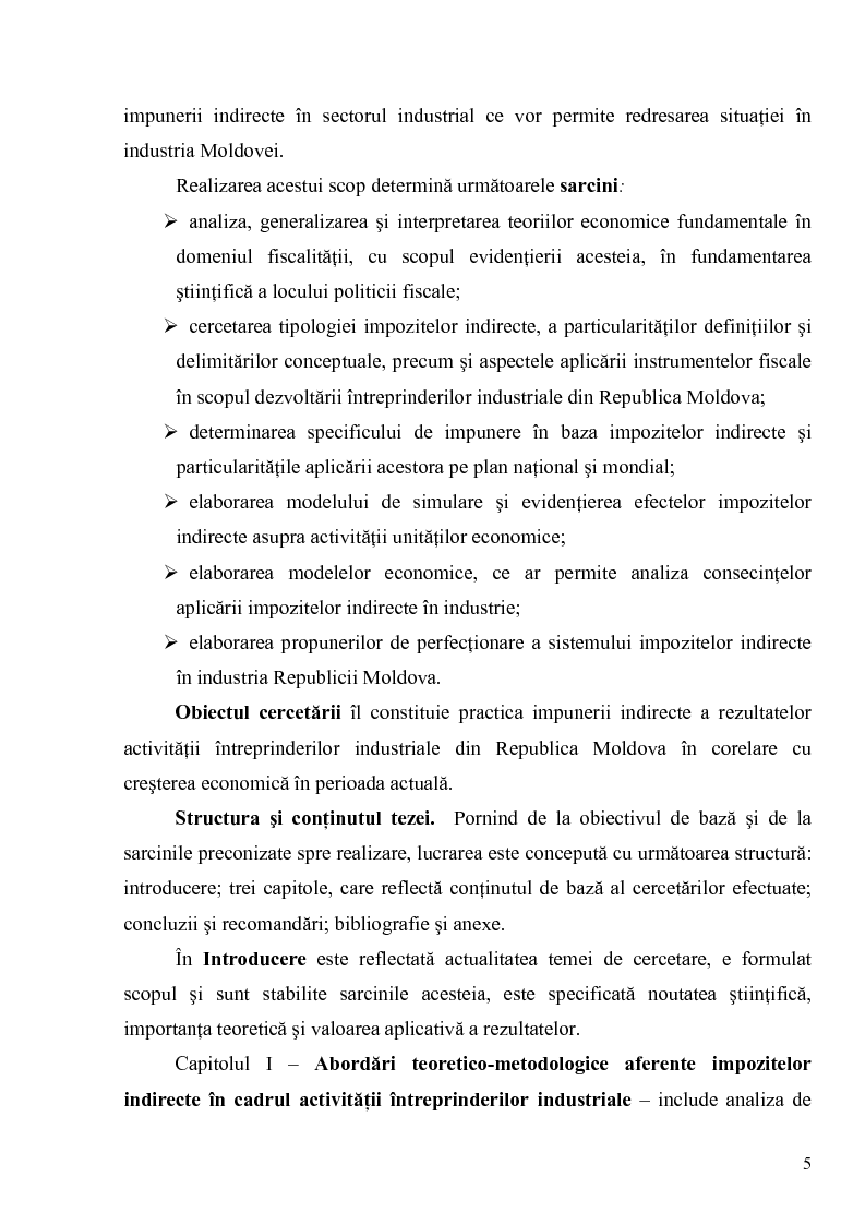 Anteprima della tesi: Impozitele indirecte şi orientările de reformare a acestora in vederea sustinerii activitatii intreprinderilor industriale, Pagina 3