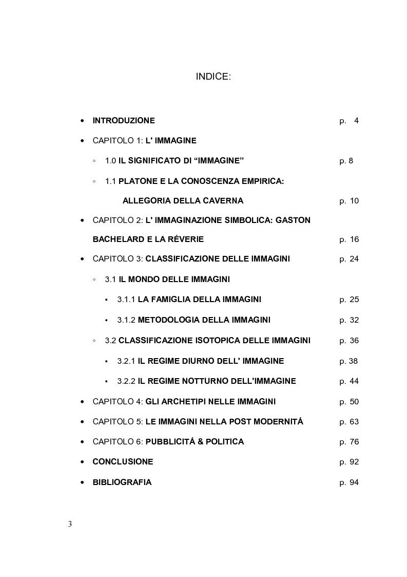 Indice della tesi: Immaginario collettivo - Arte e potere. L'opera di F.S. Fairey nella comunicazione post-moderna., Pagina 1