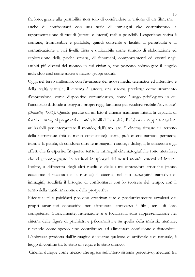 Estratto dalla tesi: Il sogno ad occhi aperti - Il cinema e l'inconscio