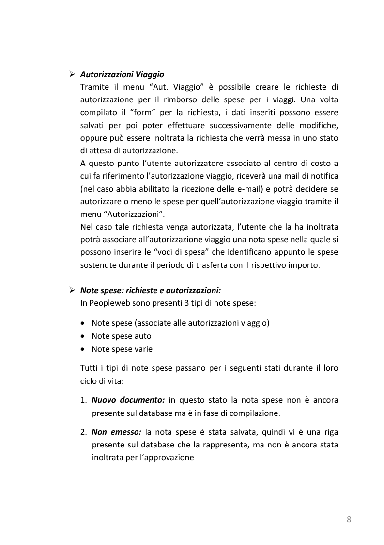 Anteprima della tesi: Refactoring e templating web di un'applicazione web di gestione note spese basata su J2EE, Pagina 5