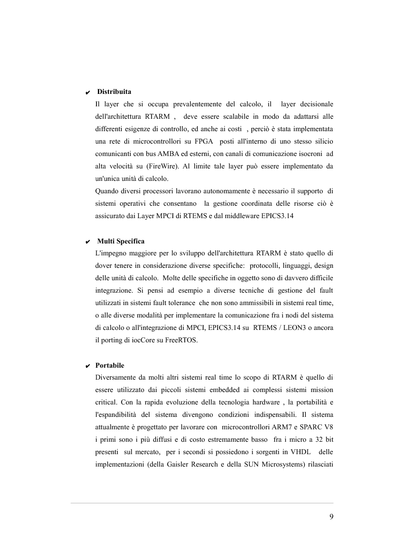 Anteprima della tesi: RTARM: una architettura in tempo reale, scalabile e ad alta affidabilità per la robotica e la meccatronica, Pagina 5