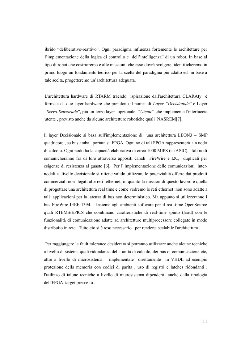 Anteprima della tesi: RTARM: una architettura in tempo reale, scalabile e ad alta affidabilità per la robotica e la meccatronica, Pagina 7