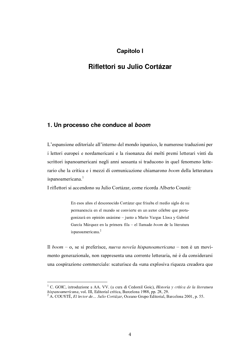 Anteprima della tesi: «Esto ya lo toqué mañana» - Viaggio attraverso gli interstizi nella linea del tempo in “El perseguidor” di Julio Cortázar, Pagina 3