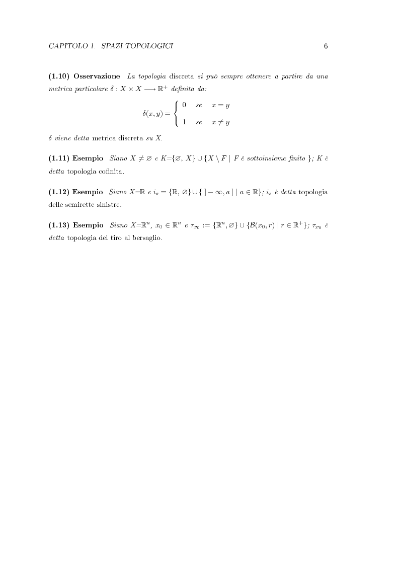 Anteprima della tesi: Spazi normali e lemma di Urysohn, Pagina 3
