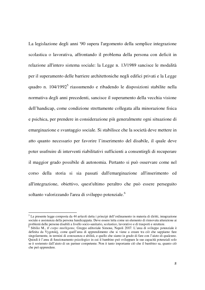 Anteprima della tesi: Il gioco informatico nel processo educativo dei bambini diversamente abili, Pagina 6