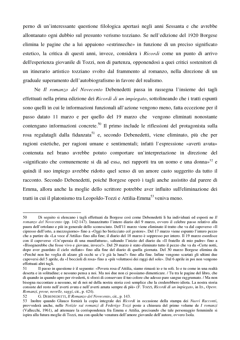 Anteprima della tesi: Letture psicanalitiche della narrativa di Tozzi, Pagina 15