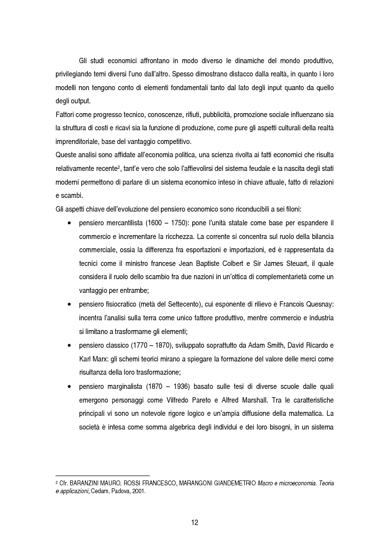 Estratto dalla tesi: Analisi concettuale sul tema del capitale sociale tra studi economici e aziendali