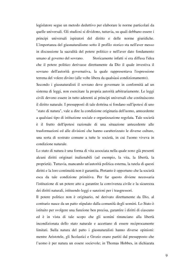 Estratto dalla tesi: Dalla libertà al proibizionismo - Aspetti filosofici, politici e sociali