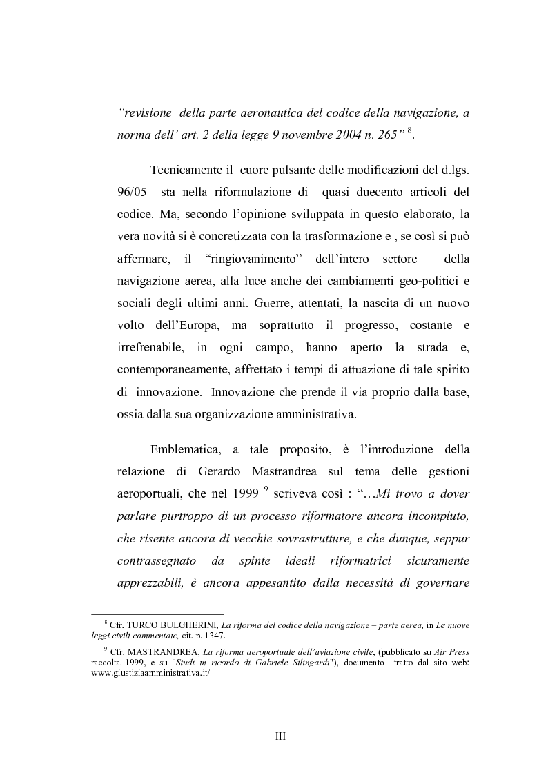 Anteprima della tesi: L'amministrazione della navigazione aerea, Pagina 3