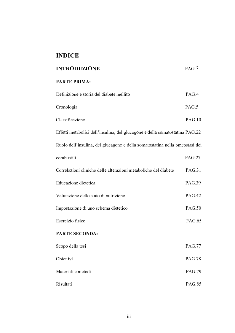 dieta alimentare diabete mellito tipo 2