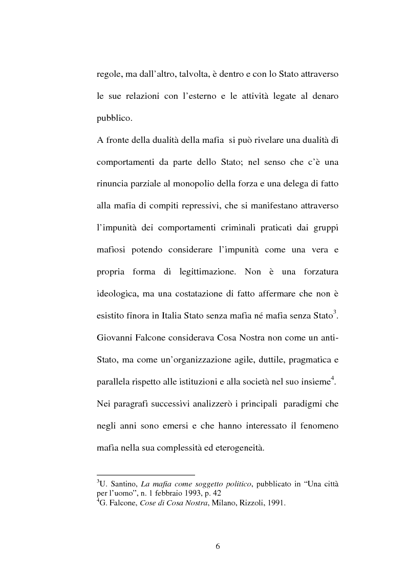 Anteprima della tesi: Sistemi comunicativi all'interno di Cosa Nostra, Pagina 4