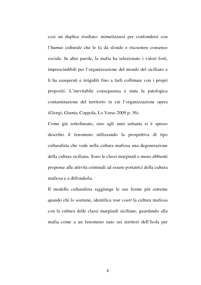 Anteprima della tesi: Sistemi comunicativi all'interno di Cosa Nostra, Pagina 6