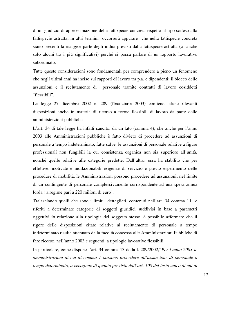 Estratto dalla tesi: Le sanzioni disciplinari nel lavoro alle dipendenze delle Pubbliche Amministrazioni