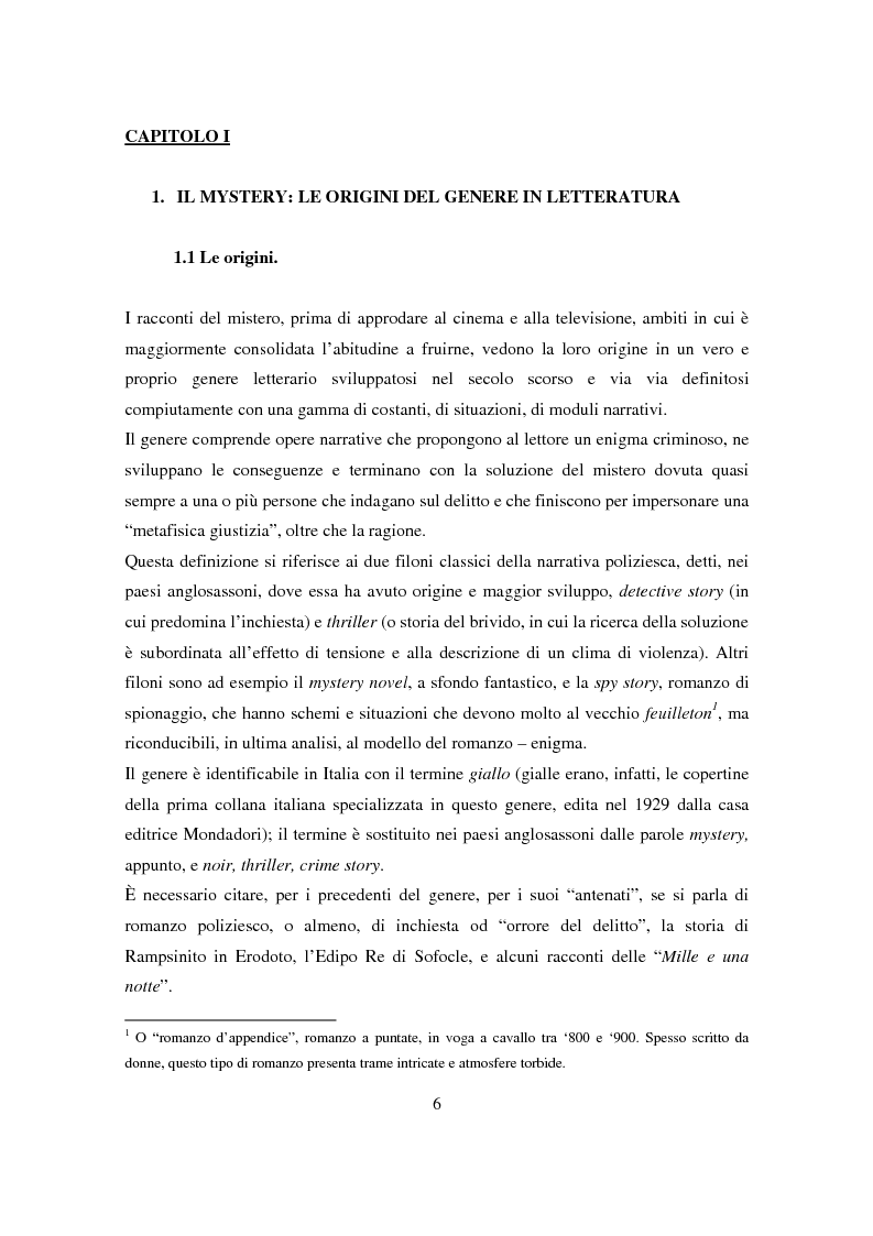 Anteprima della tesi: Da Twin Peaks a Desperate Housewives: il mystery nella serialità americana, Pagina 4