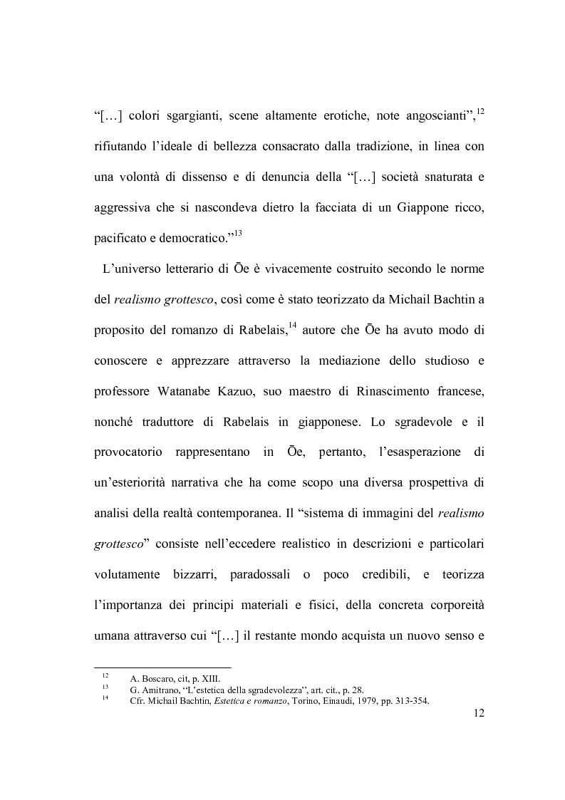 Anteprima della tesi: Il percorso letterario di Ōe Kenzaburō tra realtà, storia e ricerca letteraria, Pagina 7