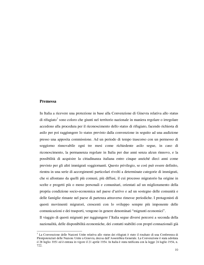 Anteprima della tesi: La migrazione forzata dei rifugiati. Prospettive antropologiche, normativa ed esperienze., Pagina 7