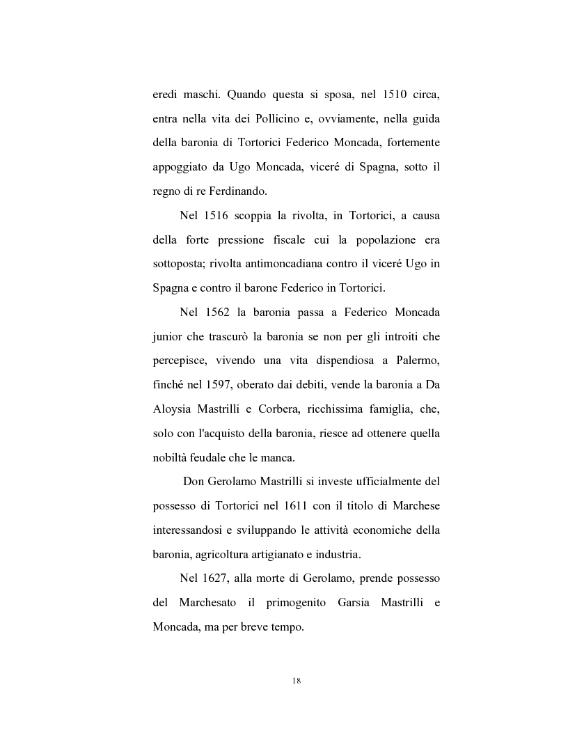 Anteprima della tesi: Le caratteristiche strutturali dell'economia agricola in Tortorici, Pagina 11