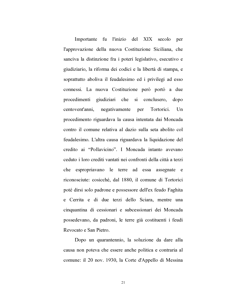 Anteprima della tesi: Le caratteristiche strutturali dell'economia agricola in Tortorici, Pagina 14