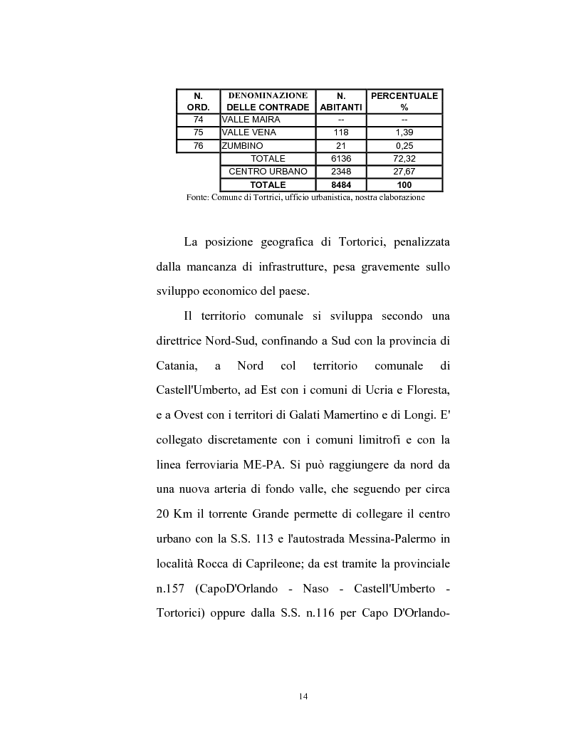 Anteprima della tesi: Le caratteristiche strutturali dell'economia agricola in Tortorici, Pagina 7