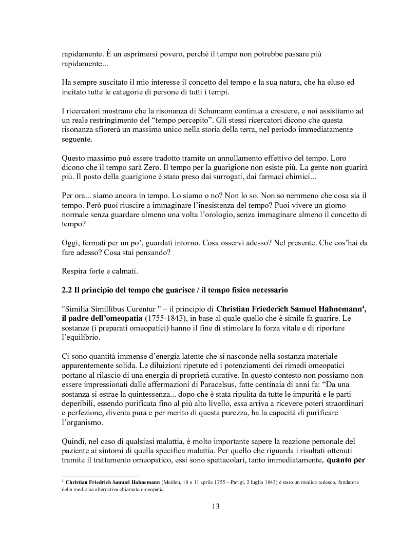 Estratto dalla tesi: Pensieri unidirezionali - La guarigione