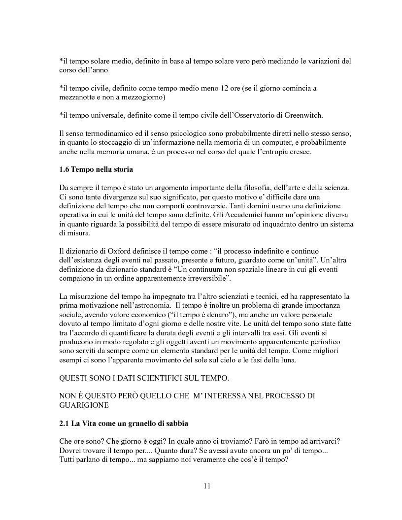Anteprima della tesi: Pensieri unidirezionali - La guarigione, Pagina 4