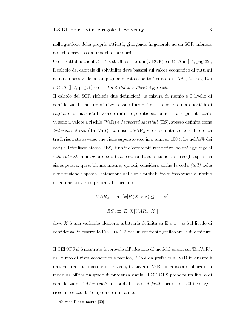 Anteprima della tesi: Verso Solvency II: gli studi di impatto quantitativo e la tematica del costo del capitale, Pagina 13