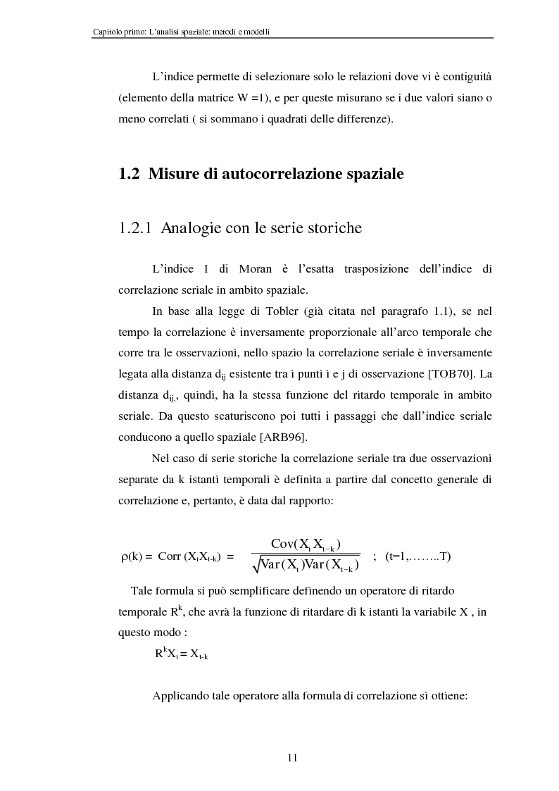 Anteprima della tesi: Effetti della legge 488/92 Turismo nel Mezzogiorno, Pagina 9