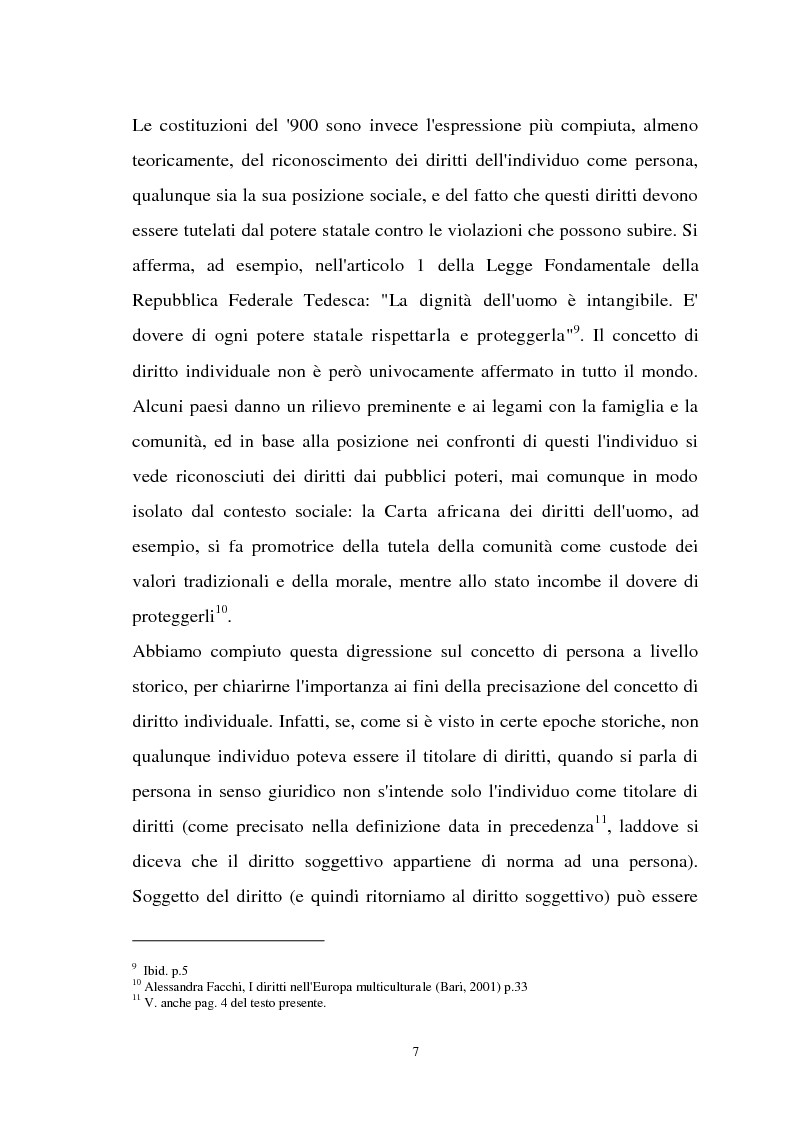 Anteprima della tesi: Diritti individuali e collettivi nella società multiculturale, Pagina 5