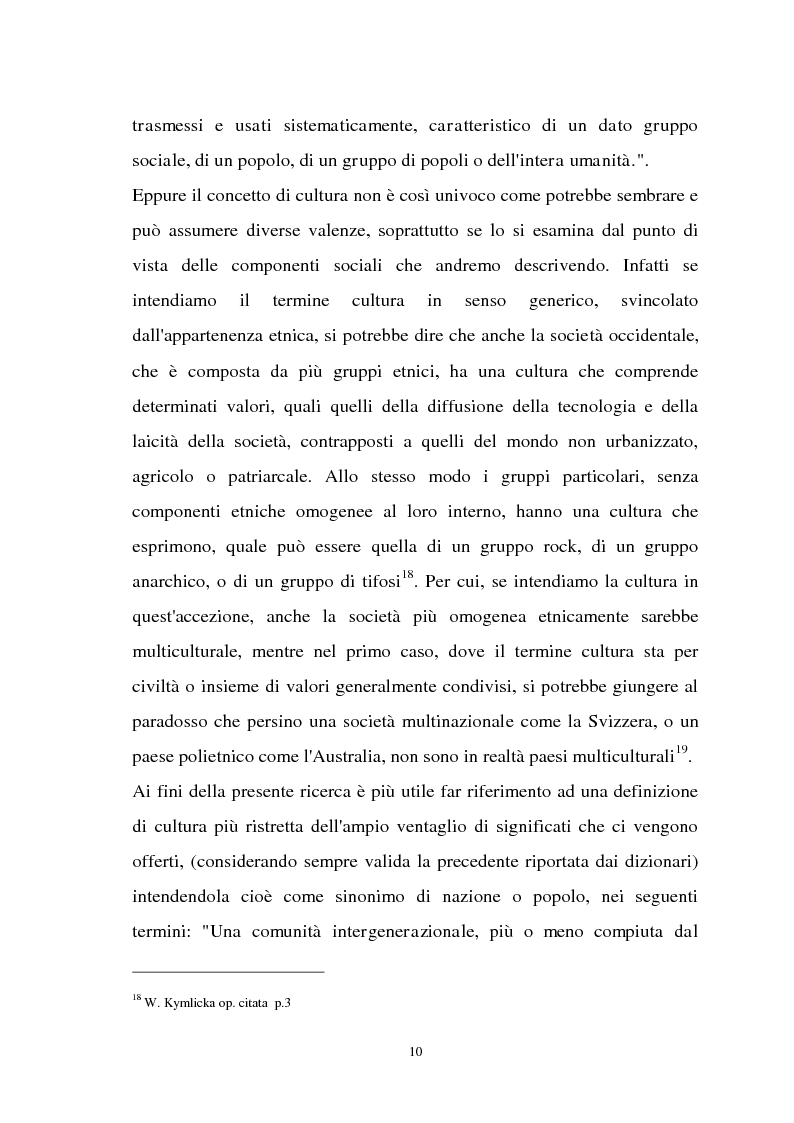 Anteprima della tesi: Diritti individuali e collettivi nella società multiculturale, Pagina 8