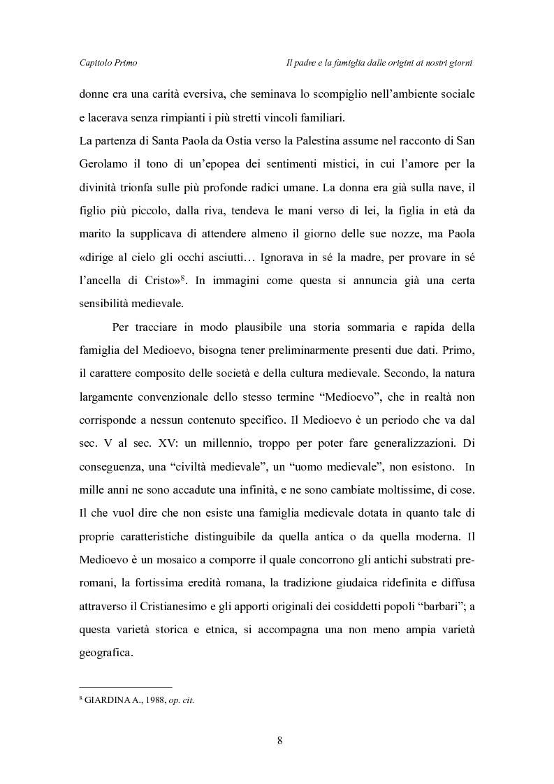 Anteprima della tesi: Il padre affidatario - Un percorso esplorativo tra nuovi assetti familiari e intrecci intergenerazionali, Pagina 12