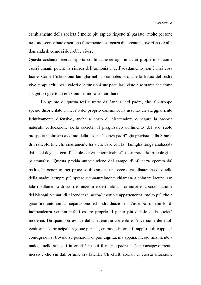 Anteprima della tesi: Il padre affidatario - Un percorso esplorativo tra nuovi assetti familiari e intrecci intergenerazionali, Pagina 2