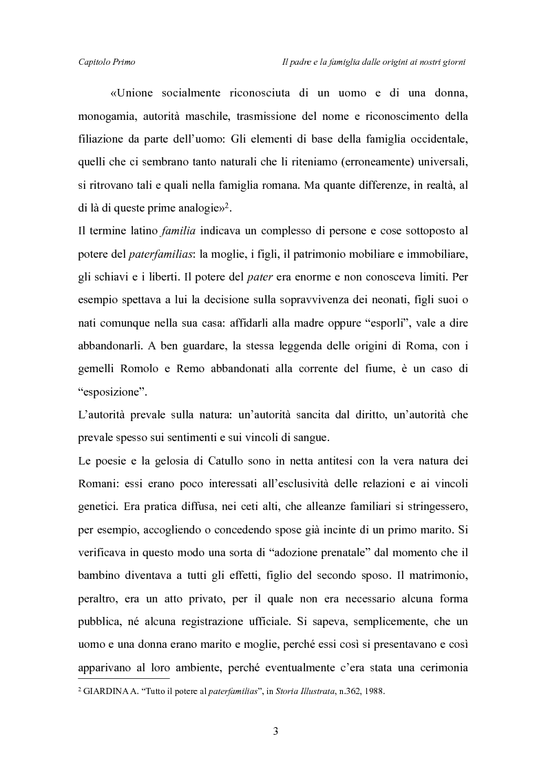 Anteprima della tesi: Il padre affidatario - Un percorso esplorativo tra nuovi assetti familiari e intrecci intergenerazionali, Pagina 7