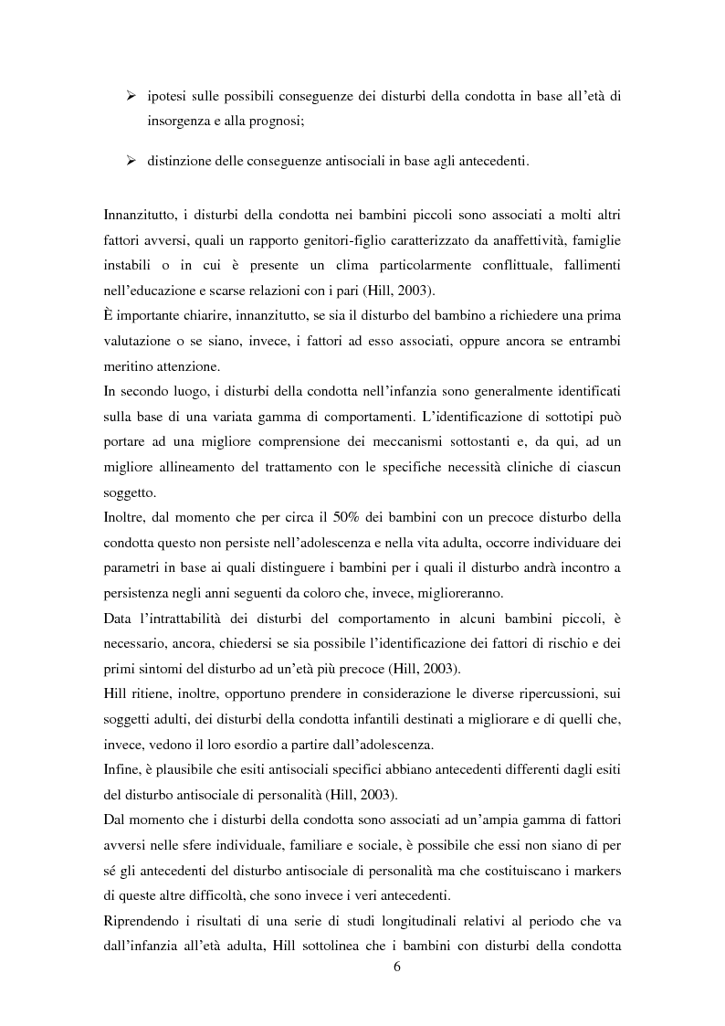 Anteprima della tesi: Disturbi del comportamento, fenomeni aggressivi e fattori di rischio. Un'indagine della corrispondenza tra letteratura e dati clinici di un'ASL del Piemonte., Pagina 11